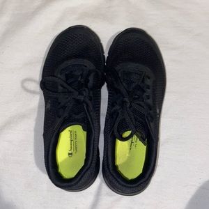 All black champion shoes. Brand new